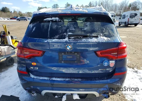 2019 BMW X3 xDrive30I из США, поврежденный, VIN 5UXTR9C50KLP76711
